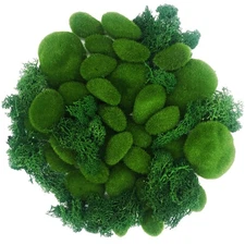 30 PCS Artificial Moss Fake Moss Decorative Green Moss Balls 30 Gram Moss