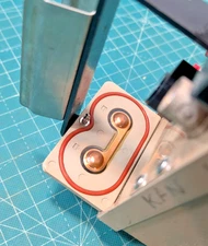 1x NEW Battery Compartment Lid Seal for LUDLUM Mdl: 3, 12, 14C, 2241 and Similar