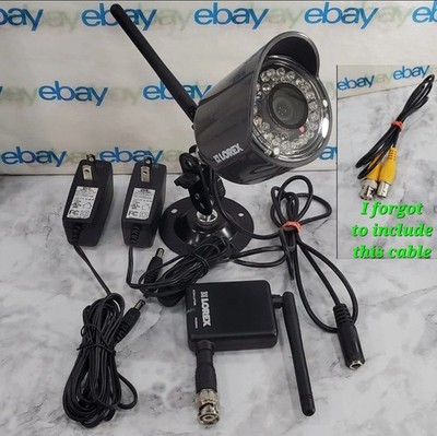    LOREX LW2110 Wireless Digital Security Camera 640x480 VGA Resolution WL2110