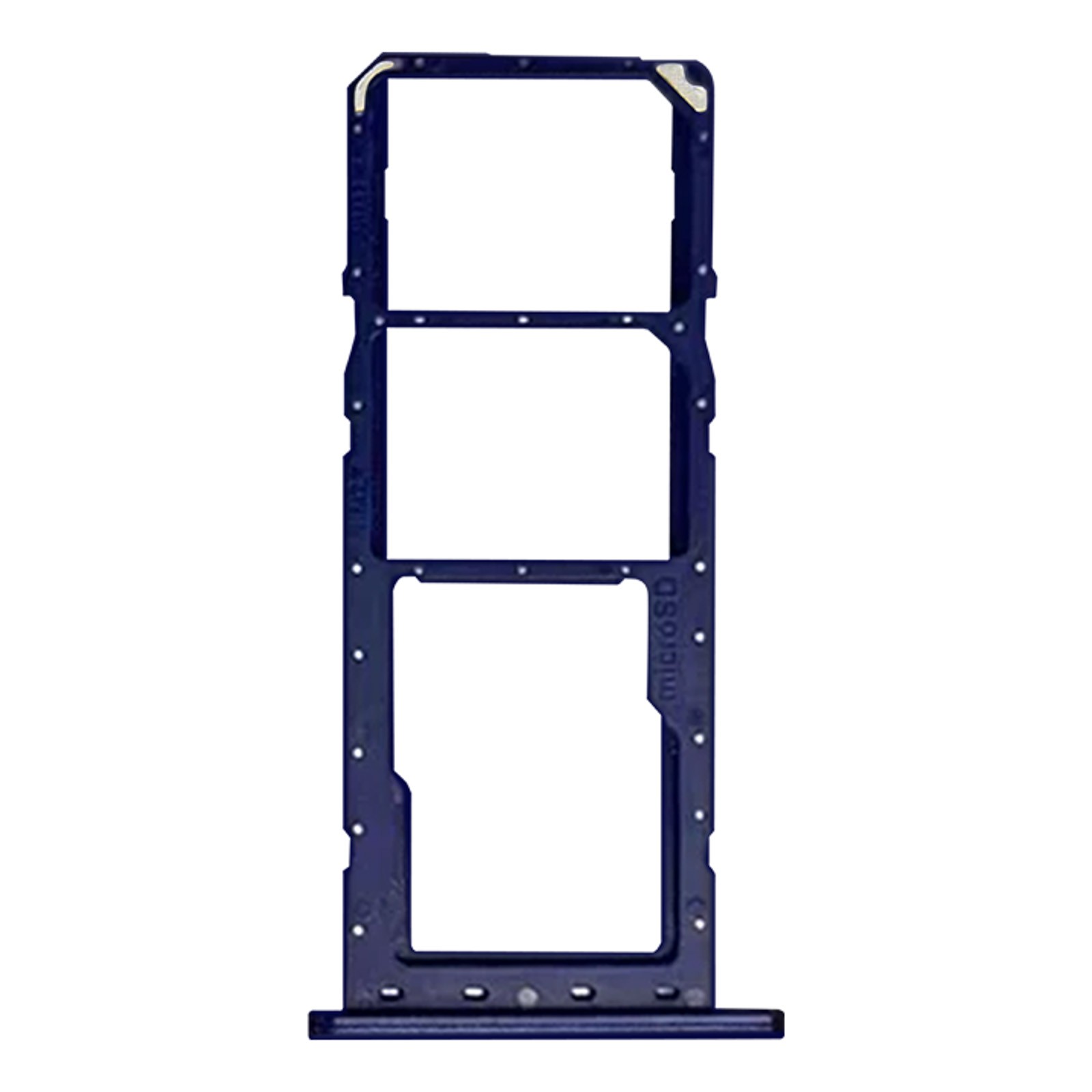 Support SIM bleu Galaxy A03s double emplacement pour puce réseau stable - 4