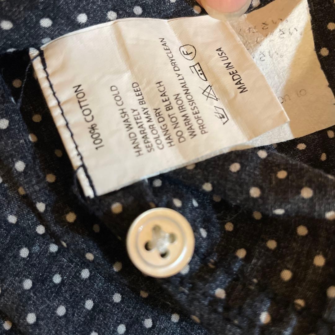 Final Engineered Garments Dot Pattern Long Sleeve… - image 3