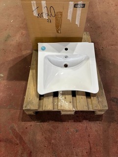 Concept 100 unterfahrbarer Waschtisch 60cm barrierefrei Behinderten WC NEU