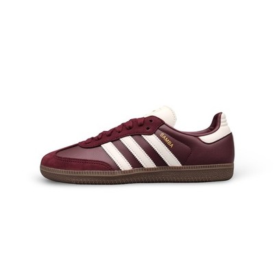 Original adidas Samba OG Maroon Off White Gum (Womens) JR8844 NEU