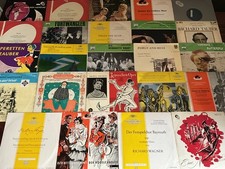 10“ KLASSIK Schallplatten Sammlung OPERETTE Haydn, Brahms, VIOLINE 