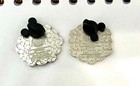Lot of 2 Disney Star Wars Snowflake Enamel Pins - Darth Vader and Yoda — photo 2