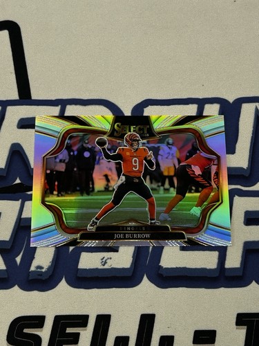 Panini 2025 Select Silver Prizm Field Level Joe Burrow #319 Bengals Football