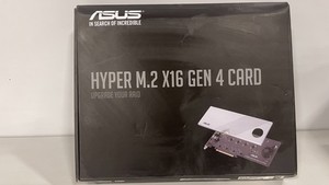 ASUS Hyper M.2 x16 Gen 4 Card
