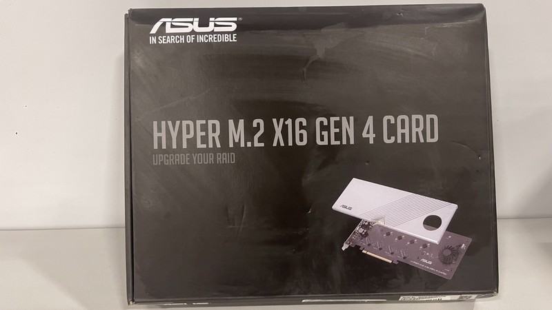 ASUS Hyper M.2 x16 Gen 4 Card
