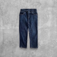Jumping Beans Boys Classic Jeans Dark Wash Blue Denim Elastic Waist Size 5