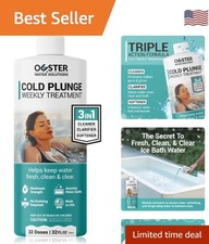 USA-Made Cold Plunge Water Treatment - 32oz, Safe and Effective for Ice Baths