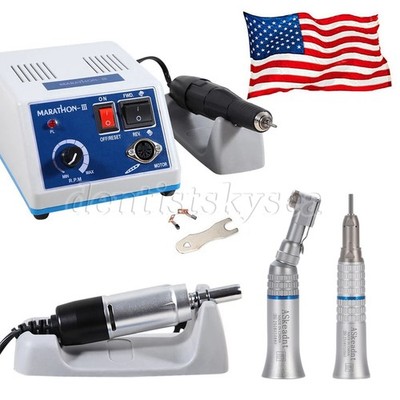 Dental Lab MARATHON -III MICROMOTOR Electric 35000 RPM Handpiece Polishing AS