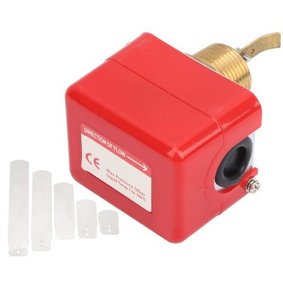 Chazcool Flow Switch HFS25 1Inch, SPT AC220V 15A Water Flow Switch, Flow Cont...