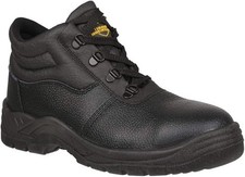 Iron Mountain Unisex Workwear Safety Ankle Boots S3 SRC, Leather Steel  sizeuk11