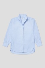 (NEW) AYR The Tate Blue Oxford Long-Sleeve Shirt – Women's Size Medium
