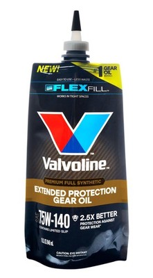 Gear Oil 75W-140 Full Synthetic 1 QT Pouch Valvoline FlexFill Extended