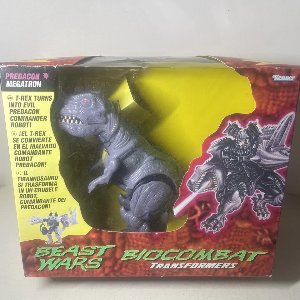 Transformers Kenner Beast Wars T-Rex Megaton 1996  New Boxed Rare - Image 3 of 4