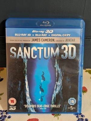 Sanctum 3D Blu Ray 3 DISC Set Code