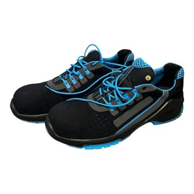 Size 47 Men s Steitz Secura VD PRO 1400 FORD Black/Blue Safety Shoes Hard Toe