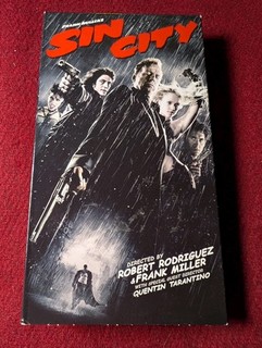 Sin City VHS Quintin Tarantino Bruce Willis Frank Miller