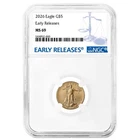 2026 $5 1/10-oz American Gold Eagle NGC MS69 ER Blue Label