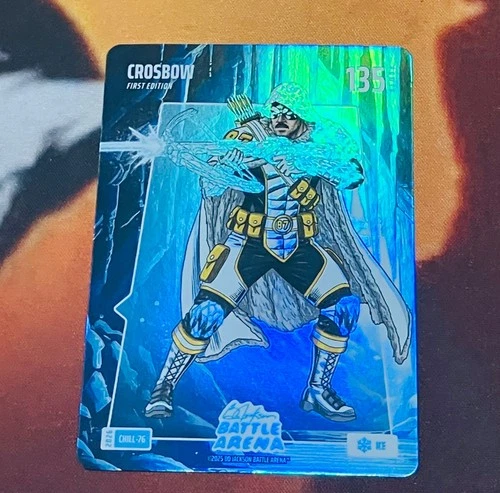 2026 Bo Jackson Battle Arena SIDNEY CROSBY Crossbow ICE FOIL CHILL-76