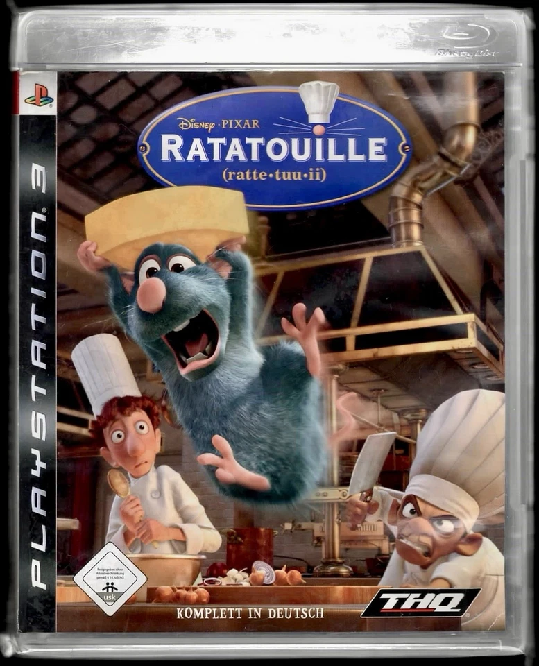 Disney PIXAR - Ratatouille🧀🐀(Sony PlayStation3 PS3 Spiele, 2009)🇩🇪🤍