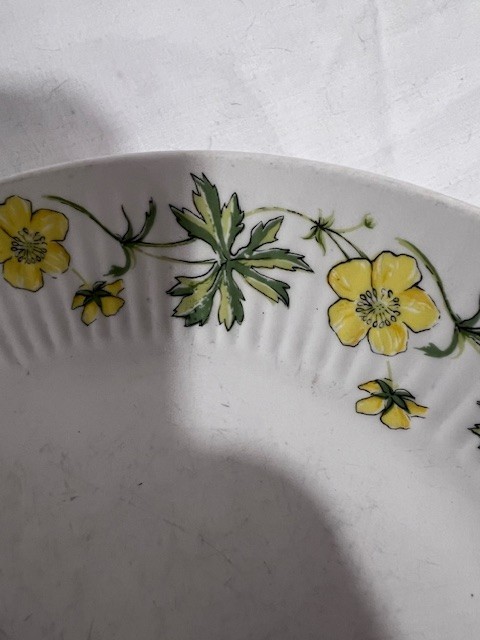 Vintage Figgjo Flint Norway Daisy Floral Dinnerware – Covered Casserole & Plates