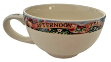 JAMES SADLER "AFTERNOON TEA" ARTWORK BY JAMES MITCHELL MADE IN ENGLAND TEACUP