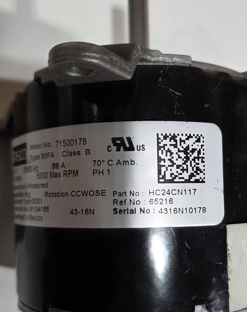 240793-762 HR46GH003 HC24CN117 81104165 715000178 Motor Only of