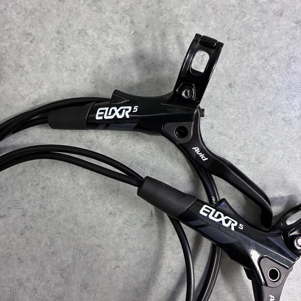 Set 5 Leve Freno Idrauliche E Pinze Freno Avid Elixir - Anteriore Non Funzionante - Immagine 3 di 4