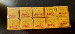10 NOS Vintage Bosch W240T2 Spark Plugs Vintage BMW motorcycles (R50/2, R60/2,