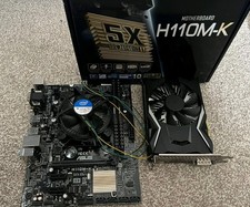 Intel I7 6700T - Gtx 1650 4GB - 8GB Corsair Vengance Lpx - Asus H110M-K Combo