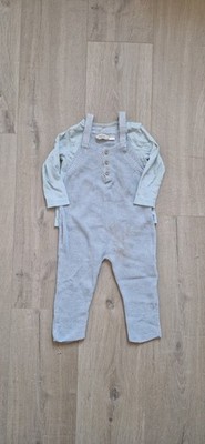 Set Strick-Latzhose + Langarmshirt Lupilu Gr 86/92