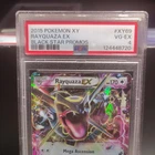 The Pokémon Company 2015 Rayquaza EX XY69 XY Black Star Promo Holo PSA 4