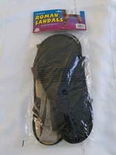 Adult Roman Sandal Brown for Halloween Costume MENS SIZE 9-11.