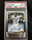 2025 Bowman Chrome Prospects Konnor Griffin Auto PSA 10 Pirates