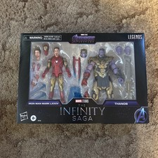 Marvel Legends Avengers Endgame Infinity Saga Iron Man Thanos 2 Pack