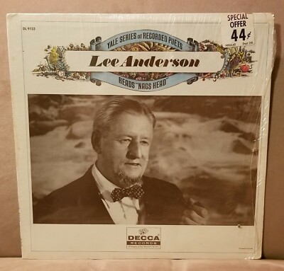 LEE ANDERSON-Decca Records-Yale Series Recorded Poets-NAGS HEAD Factory SEALED