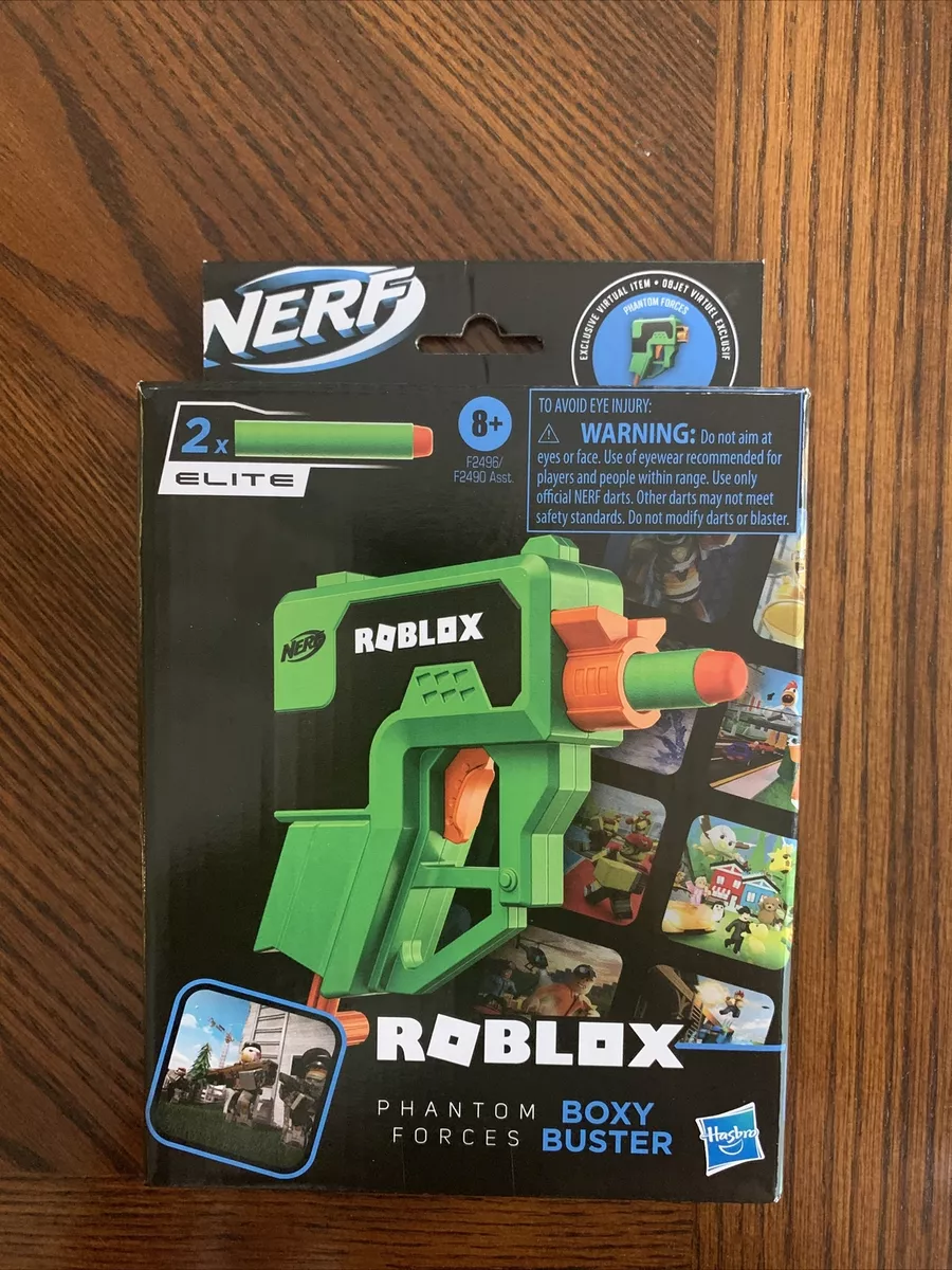 New Roblox Phantom Forces Boxy Buster Gun Sealed WITH CODE