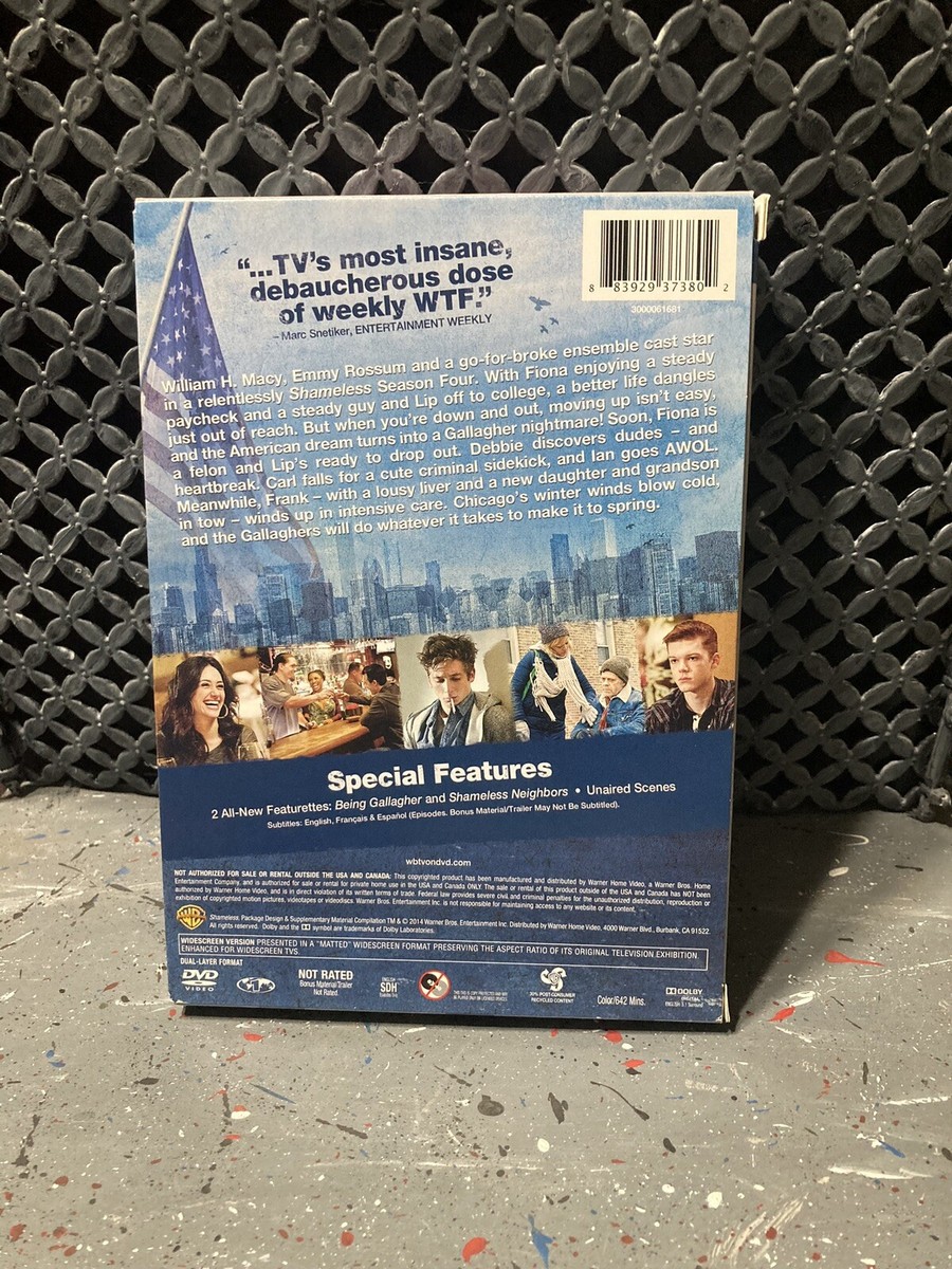 Shameless: The Complete Fourth Season (DVD, 2014) 883929373802| eBay