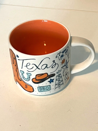 STARBUCKS Been There Series TEXAS Lone Star State Coffee Mug Across the Globe - Picture 1 of 8