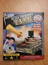 New Boy Craft Build Your Own Tank Includes Rocket Launcher