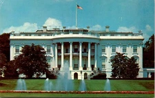 Washington, DC - The White House Postcard Chrome