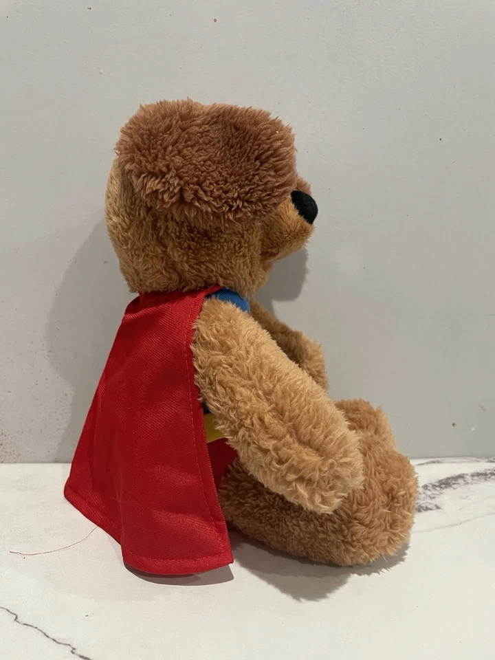 Peluche GUND DC Comics Superman con capa de oso de peluche NUEVO 20" de alto Foto 3 de 4
