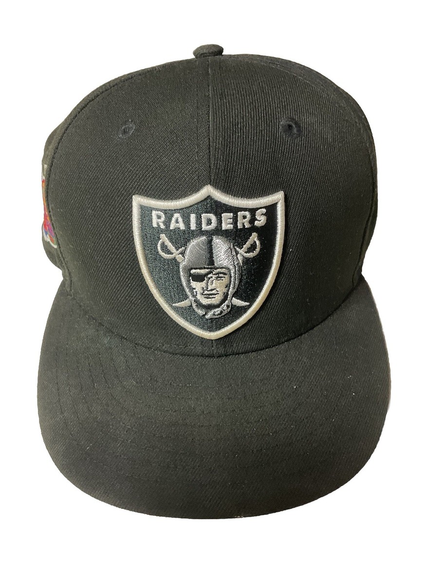 Oakland Raiders Hat Fitted 7 1/8 New Era 59fifty Hawaii 1998 Pro