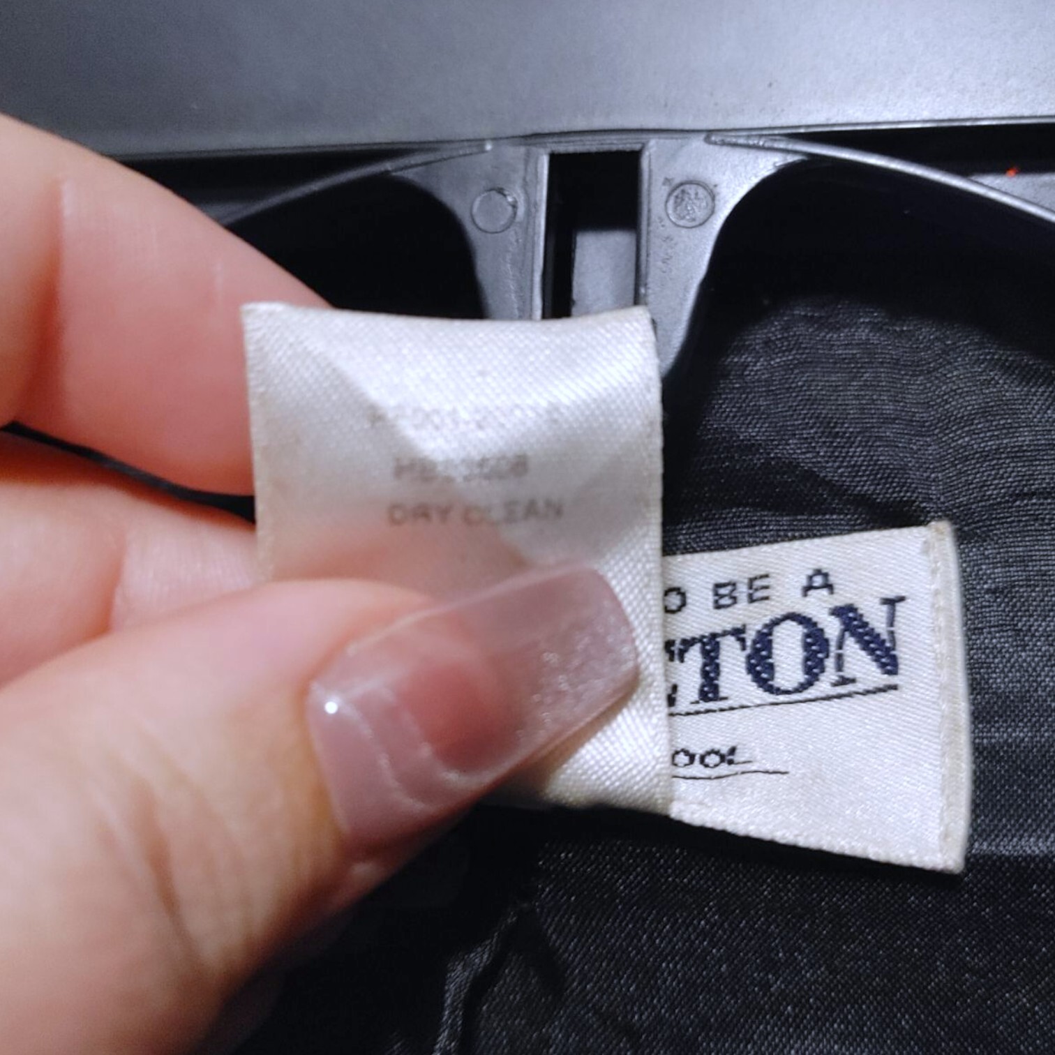 Pendleton Black Classic Single Button Wool Blazer… - image 7