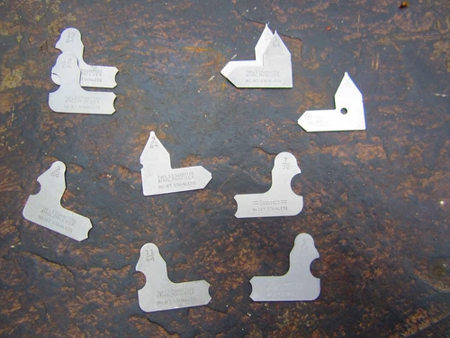 MISC LOOSE STARRETT No 167  RADIUS GAUGES