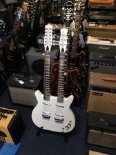 Danelectro Doubleneck 6/12 White Pearl Electric Guitar