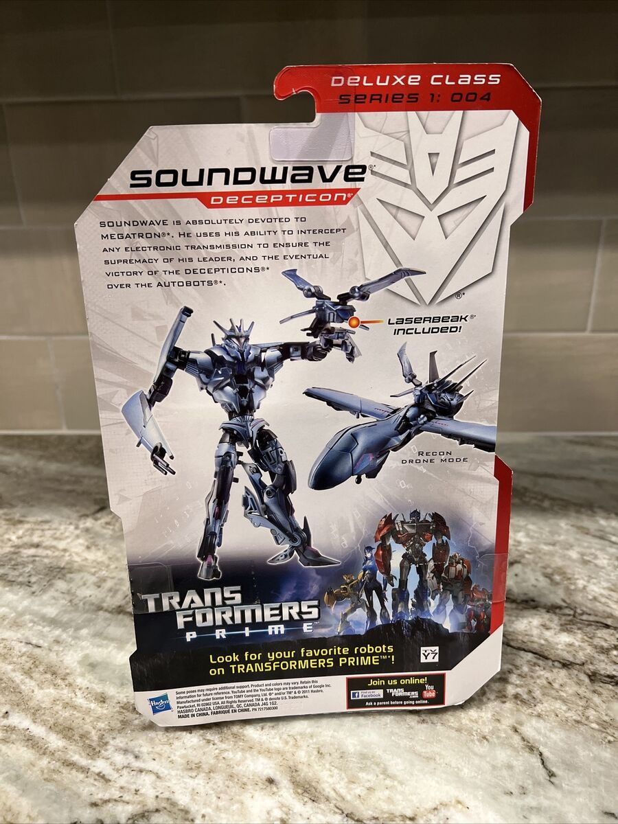 Transformers Prime SOUNDWAVE complete deluxe Rid 653569785620