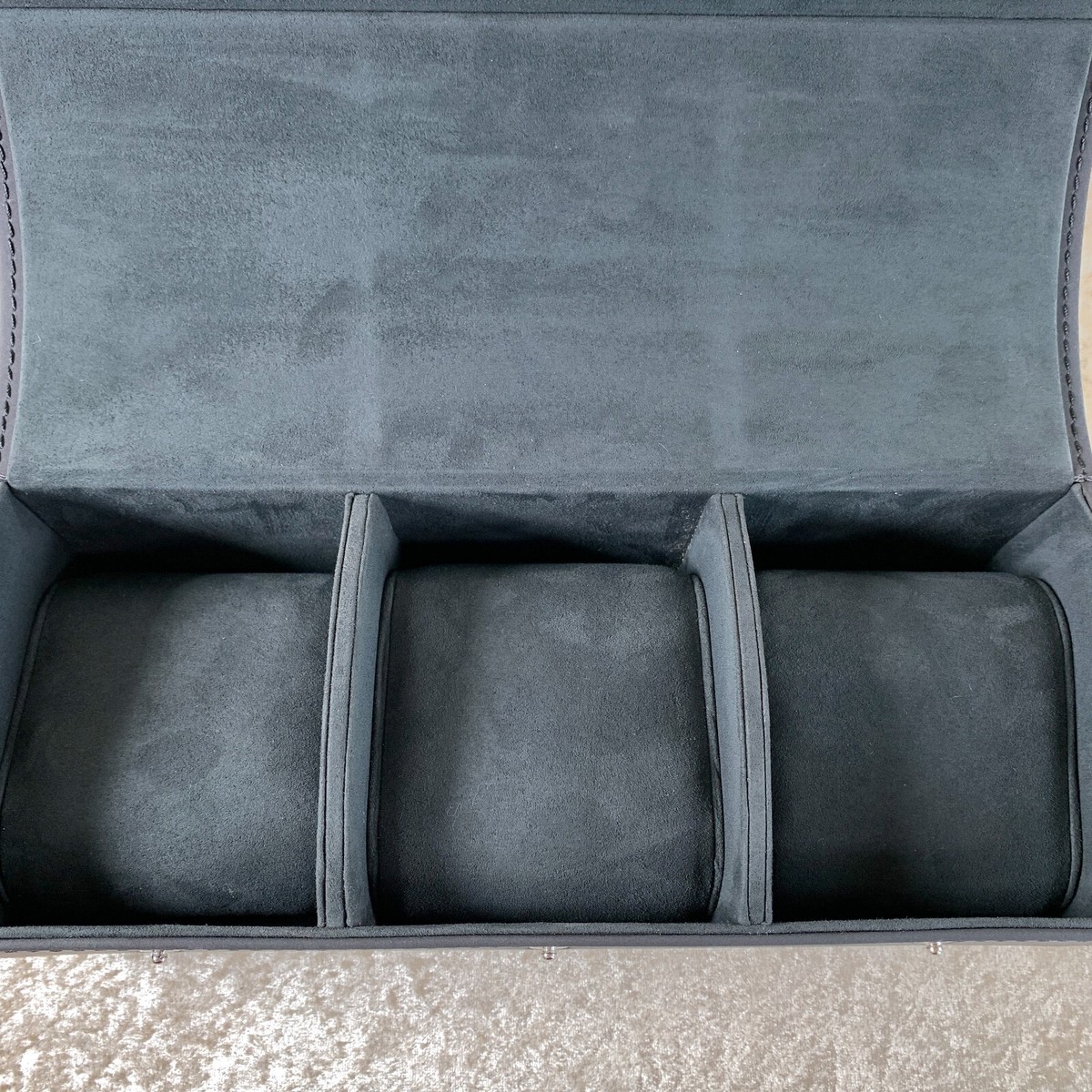 RICHARD MILLE Watch Travel Carry Case Black Rectangle for 3